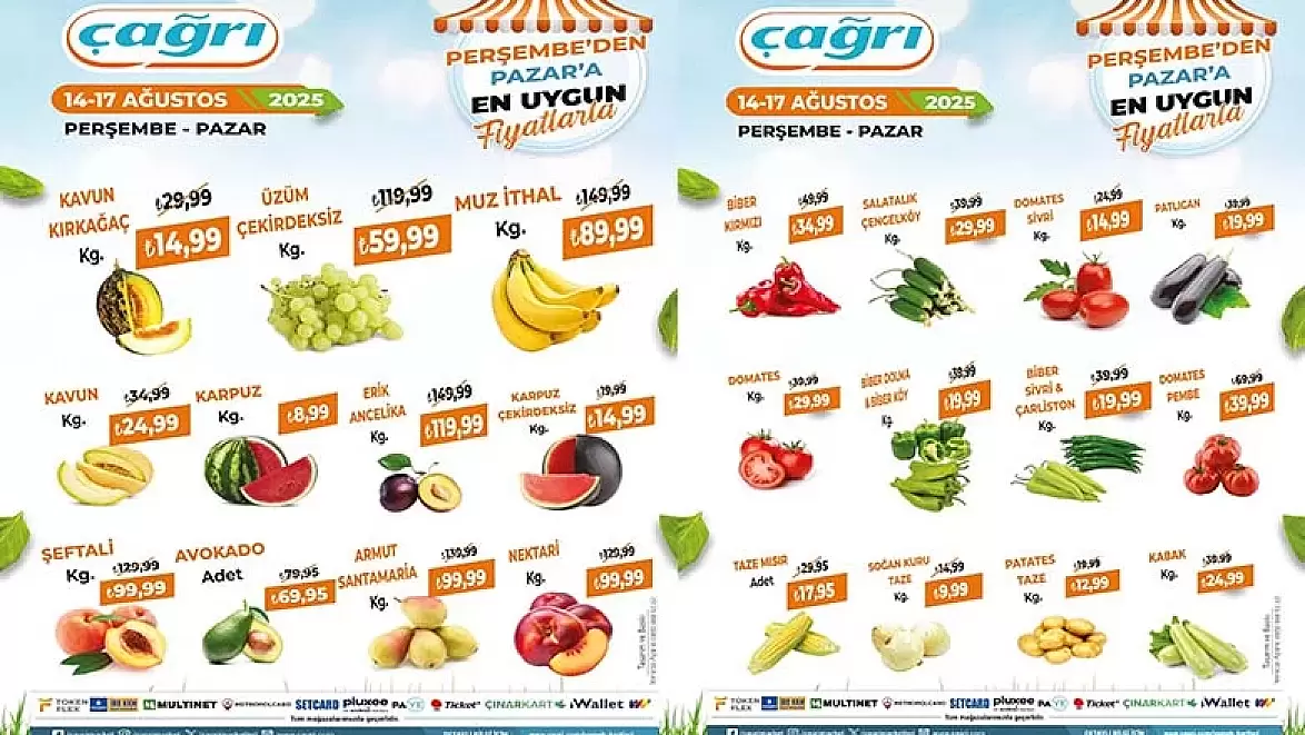 Çağrı 14 Ağustos 2025 Kataloğu Aktüel Ürünlerinde Neler Var?