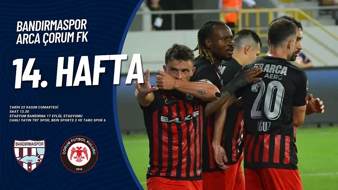 Zirve Yarışını Yakından İlgilendiren Kritik Randevu: Bandırmaspor - Çorum FK Maçı Hangi Kanalda?