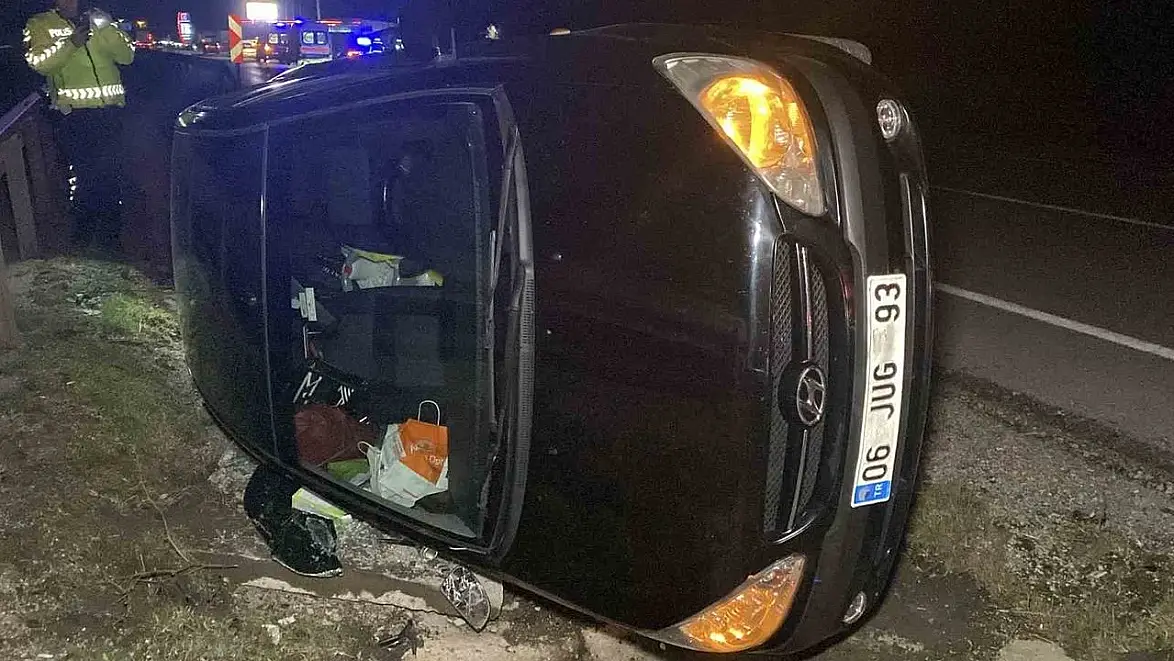 Elvançelebi'de Korkutan Kaza