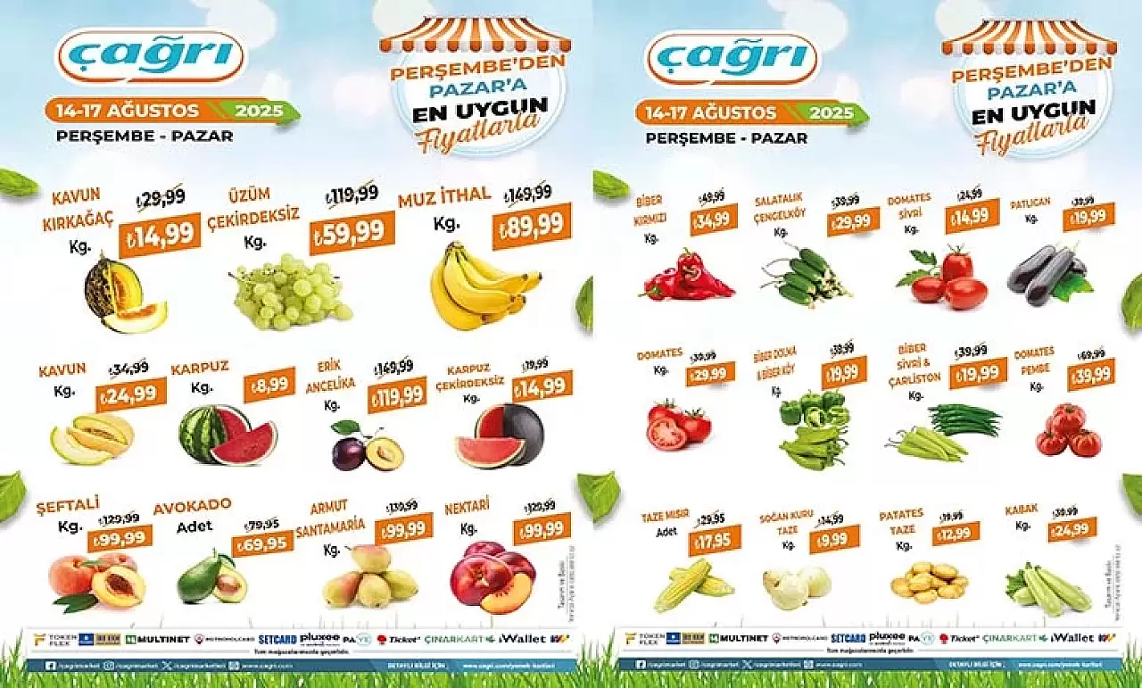 Çağrı 14 Ağustos 2025 Kataloğu Aktüel Ürünlerinde Neler Var?