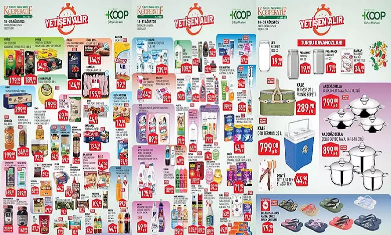 Tarım Kredi Kooperatif Market 18 Ağustos Kataloğu