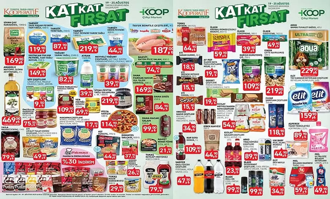 Tarım Kredi Kooperatif Market 19 Ağustos Kataloğu