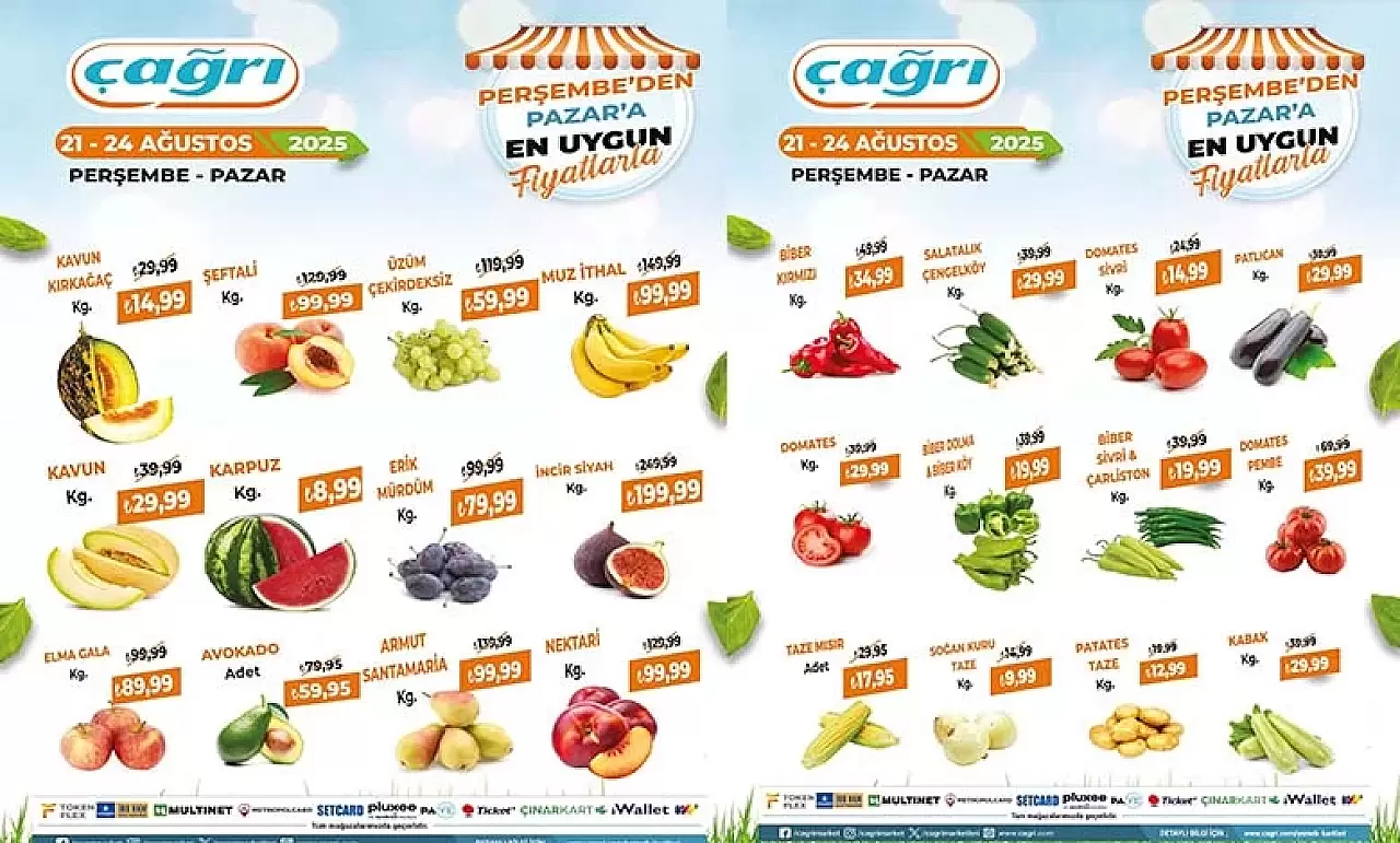 Çağrı 21 Ağustos 2025 Kataloğu Aktüel Ürünlerinde Neler Var?