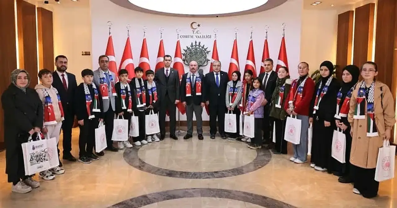 Vicdanın En Güçlü Kanıtı: Çorumlu Öğrencilerden Gazze'ye Umut Dolu Mektuplar!