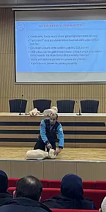 Çorum Belediyesi Personeline İlk Yardım Eğitimi Verildi