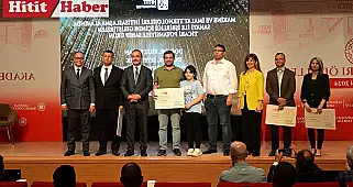Hitit Üniversitesi Akademi Başarı Ödülleri Töreni'nde Başarılı Akademisyenlere Ödülleri Verildi
