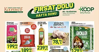 Tarım Kredi Kooperatif Market 8 Ağustos Hafta Sonu Kataloğu