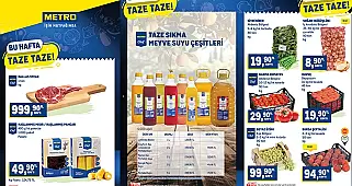 Metro Market 7 Ağustos 2025 Kataloğu Aktüel Ürünlerinde Neler Var?