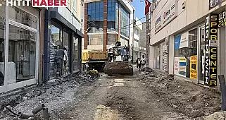 Çorum'da Tarihi Dr. Pertevbey Sokaklar Yenileniyor!