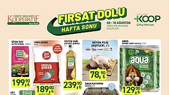 Tarım Kredi Kooperatif Market 8 Ağustos Hafta Sonu Kataloğu
