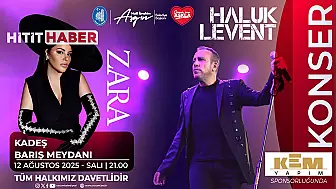 "Çorum'da Haluk Levent ve Zara Konseri için Geri Sayım Başladı!"
