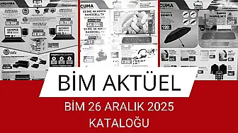 BİM 26 ARALIK 2025 KATALOĞU İÇİN GERİ SAYIM: YILIN SON CUMASINDA ŞAŞIRTICI SÜRPRİZLER!