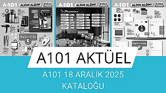 A101 18 ARALIK 2025 KATALOĞU ÇIKTI!