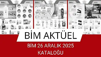 BİM 26 ARALIK 2025 KATALOĞU İÇİN GERİ SAYIM: YILIN SON CUMASINDA ŞAŞIRTICI SÜRPRİZLER!