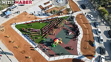 Çorum Belediyesi KKTC Beyarmudu Belediyesi'ne Park Açtı