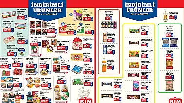 Bim 8 Ağustos 2025 Hafta Sonu Kataloğu Aktüel Ürünlerinde Neler Var?