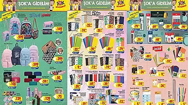 Şok 20 Ağustos 2025 Kırtasiye Kataloğu Aktüel Ürünleri