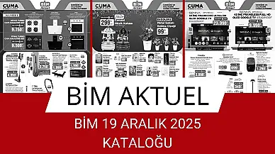 BİM 19 ARALIK 2025 KATALOĞU YAYINLANDI!