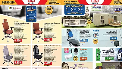 Bim 27 Ağustos 2025 Kataloğu Aktüel Ürünleri