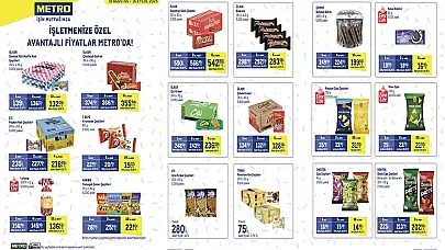 Metro Market 18 Ağustos 2025 Kataloğu Aktüel Ürünlerinde Neler Var?