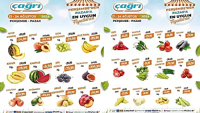 Çağrı 21 Ağustos 2025 Kataloğu Aktüel Ürünlerinde Neler Var?