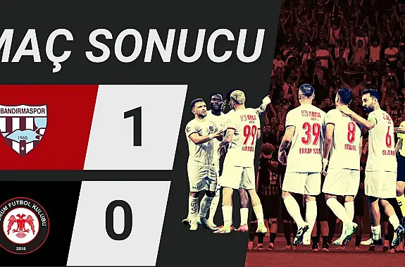 Zirve Yarışında Kritik Adım: Bandırmaspor Evinde Çorum FK'yı Tek Golle Geçti!