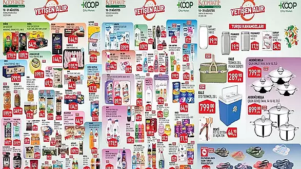Tarım Kredi Kooperatif Market 18 Ağustos Kataloğu