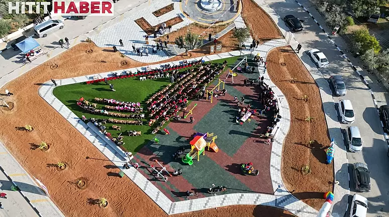 Çorum Belediyesi KKTC Beyarmudu Belediyesi'ne Park Açtı