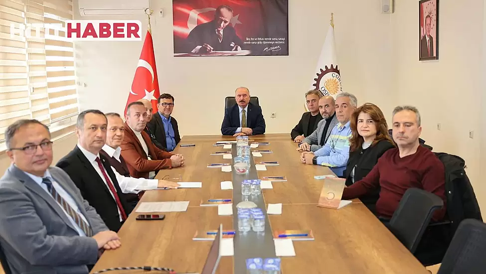 Çorum OSB Müteşebbis Heyeti ve Yönetim Kurulu Toplantısı, Vali ÇALGAN Başkanlığında Gerçekleşti