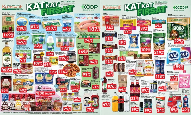 Tarım Kredi Kooperatif Market 19 Ağustos Kataloğu