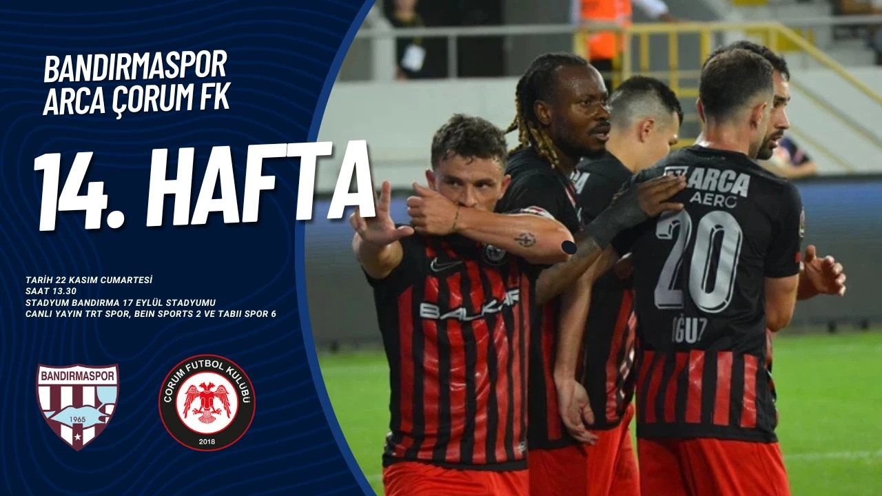Zirve Yarışını Yakından İlgilendiren Kritik Randevu: Bandırmaspor - Çorum FK Maçı Hangi Kanalda?